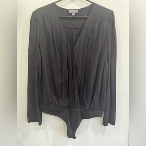 BOLD elements Black Long Sleeve Bodysuit